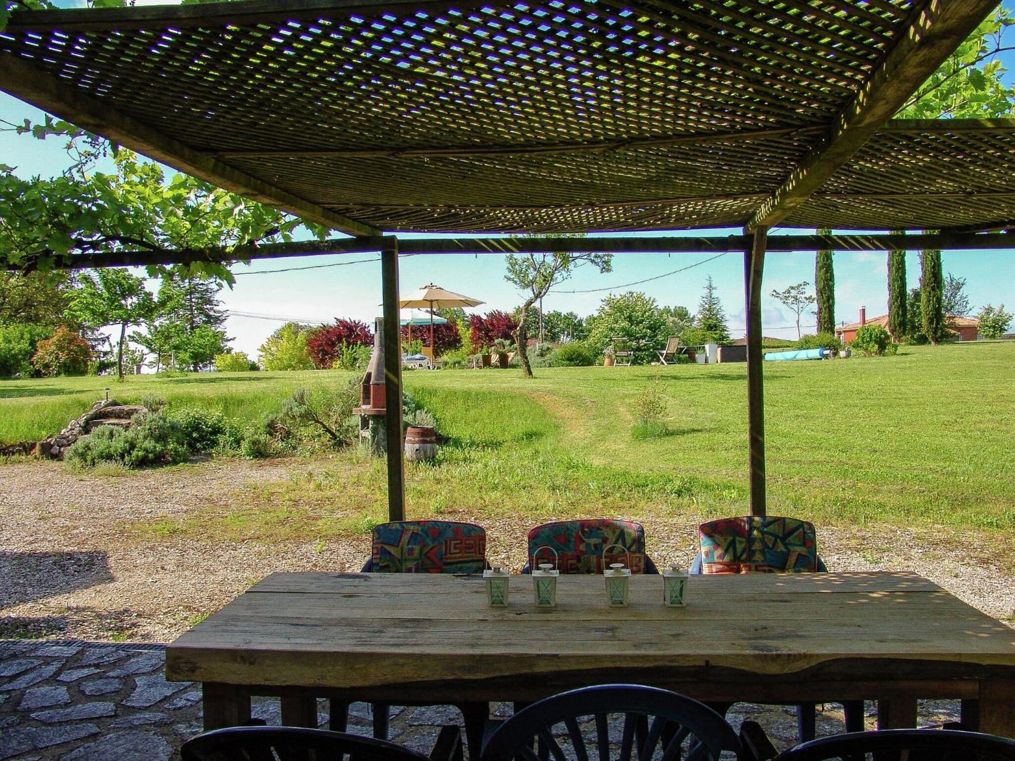Snug Cottage In Saint Eutrope De Born With Pool Extérieur photo